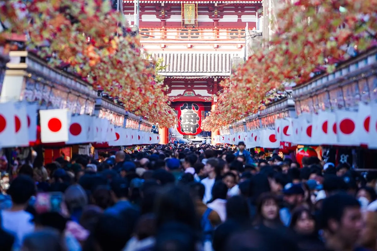 Senso-ji Temple in Asakusa, Tokyo