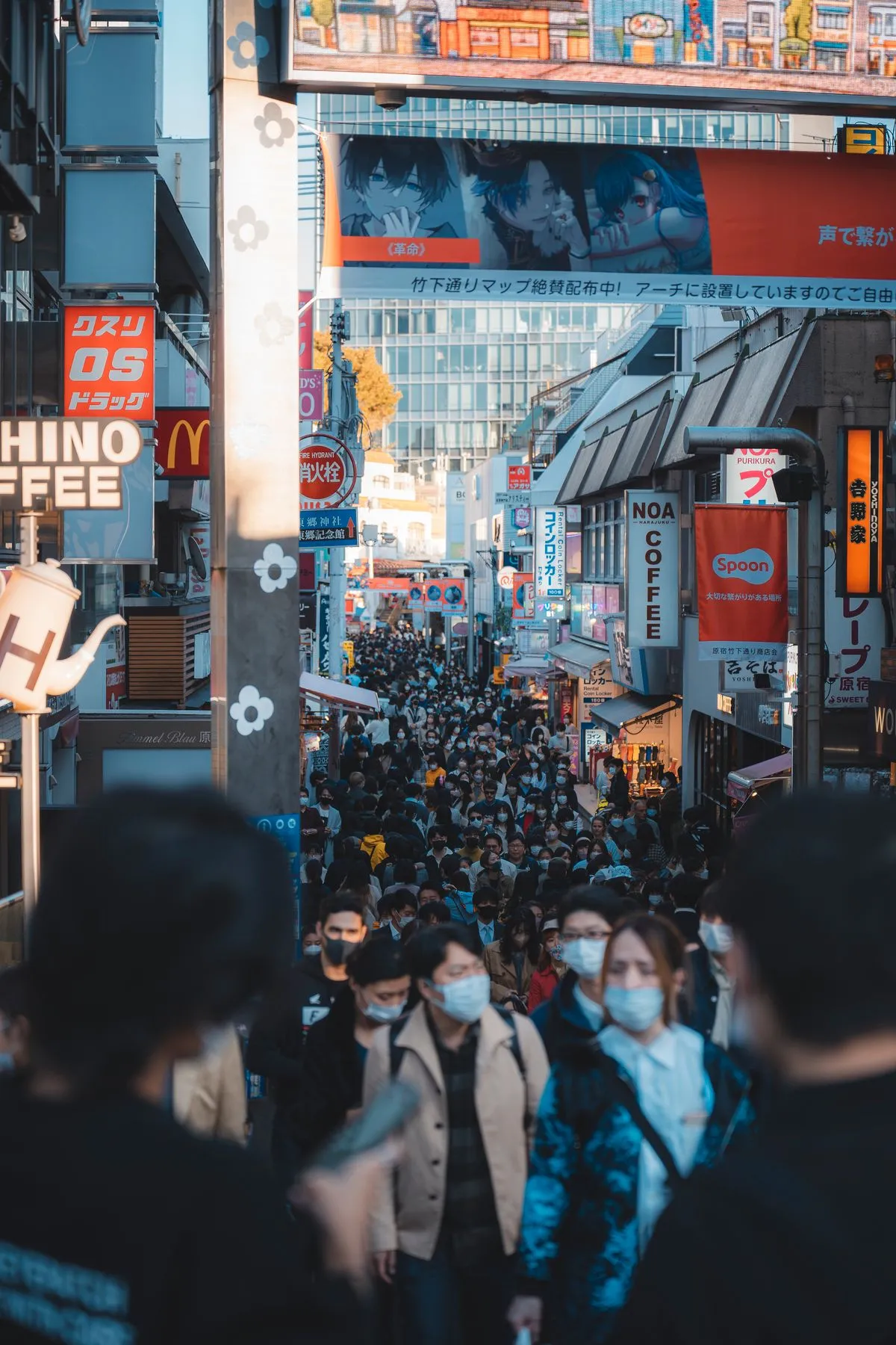 Takeshita Street in Harajuku, Tokyo